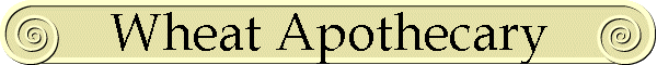 Wheat Apothecary Bottle